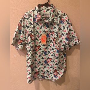 RSVLTS  Dare Mighty Things “Dream Girl” short sleeve Men’s shirt (mint green)